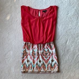 Sequined Homecoming Dress